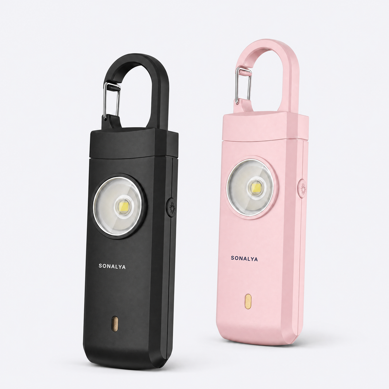 Pack Duo SONALYA : deux alarmes personnelles, coloris au choix