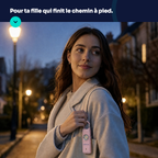 Pour ta fille qui finit le chemin à pied.