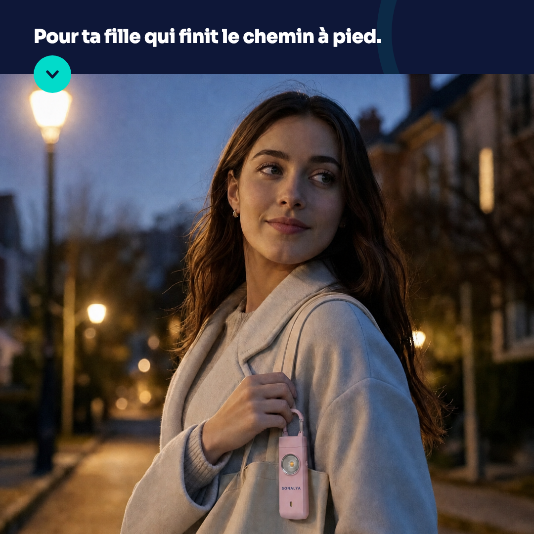 Pour ta fille qui finit le chemin à pied.